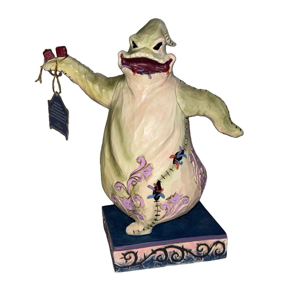 Jim Shore Disney Oogie Boogie "Gambling Ghoul" Nightmare Before Christmas NEW